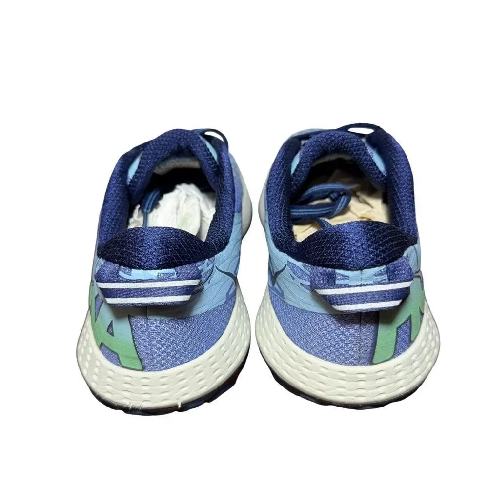 Hoka women’s speed instinct Light Blue & Navy Gradient Running Shoe size 8.5